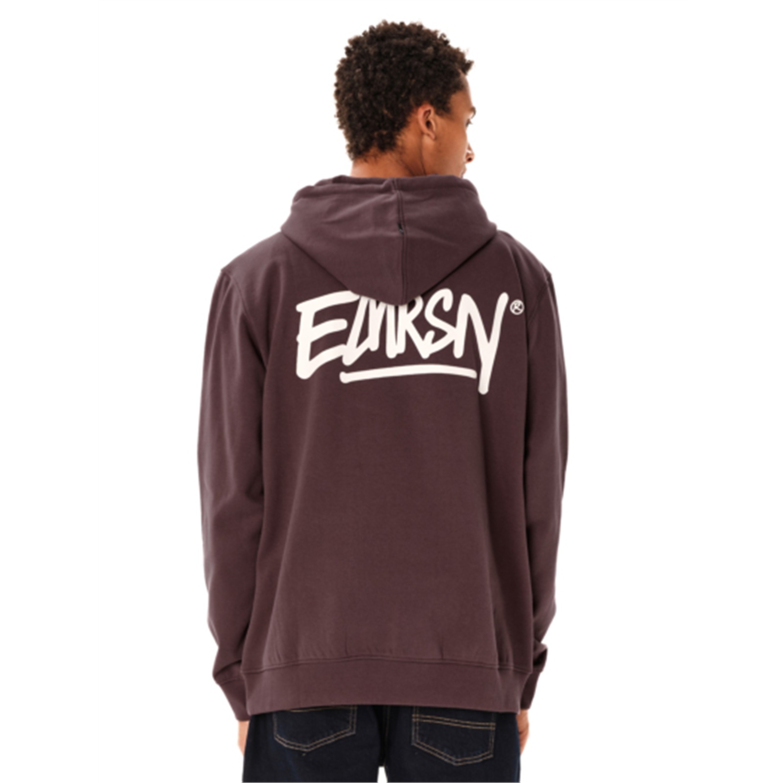 Emerson 262.EM20.09 ανδρικό pullover hoodie Dusty Plum