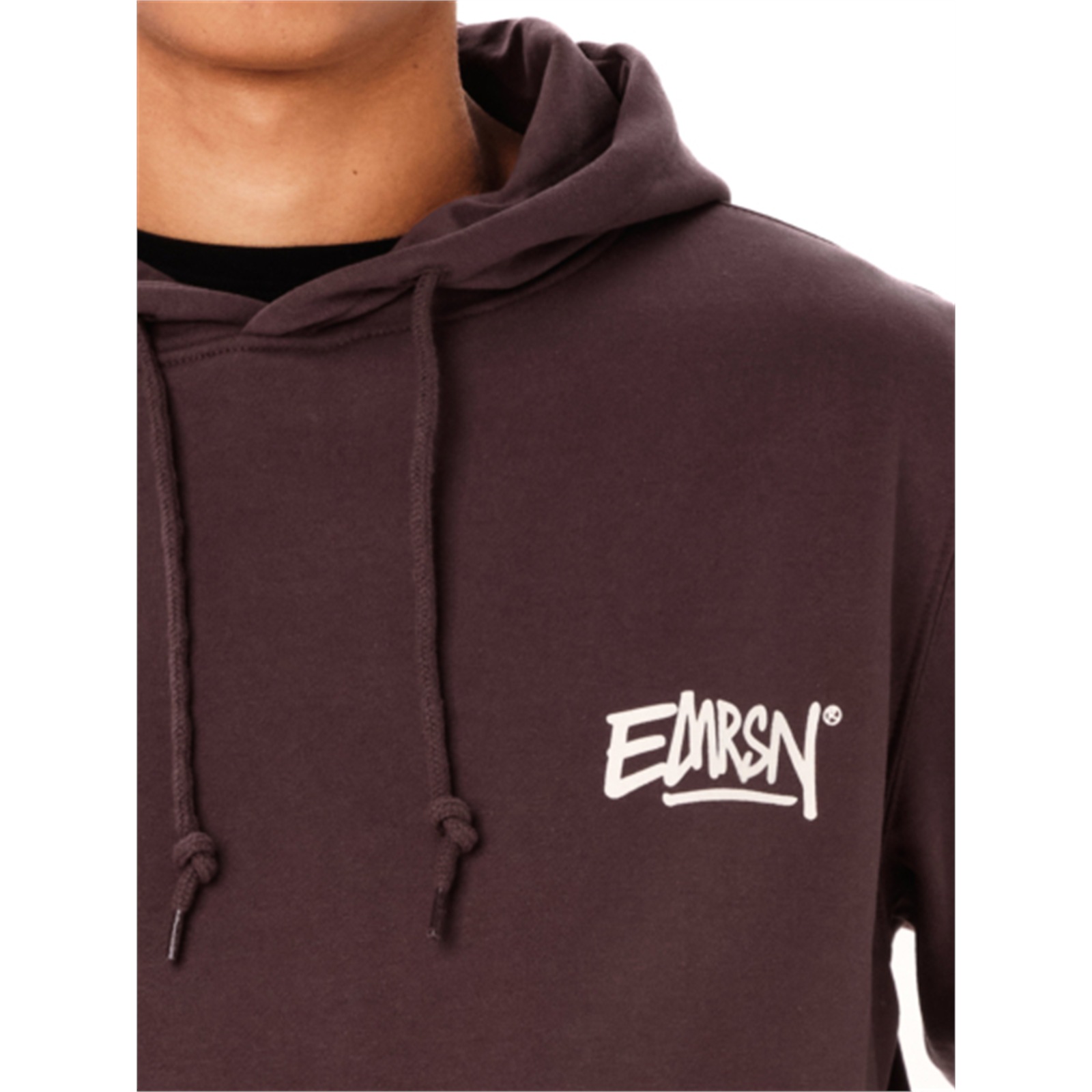 Emerson 262.EM20.09 ανδρικό pullover hoodie Dusty Plum