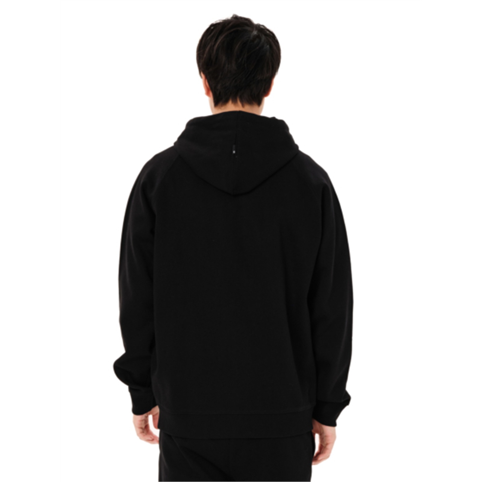 Emerson 262.EM21.89 ανδρική full zip ζακέτα με κουκούλα Black