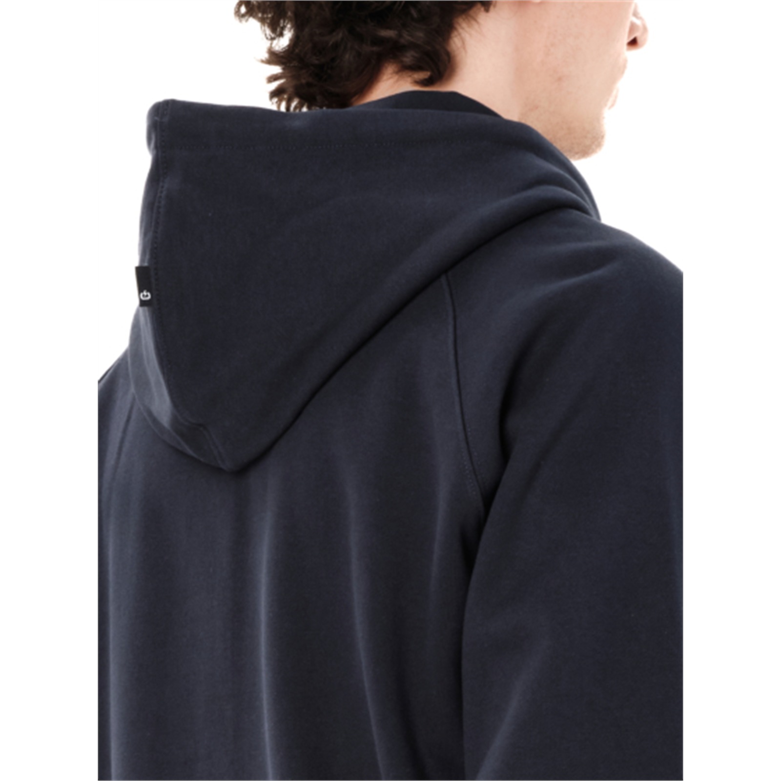 Emerson 262.EM21.89 ανδρική full zip ζακέτα με κουκούλα Dusky Blue
