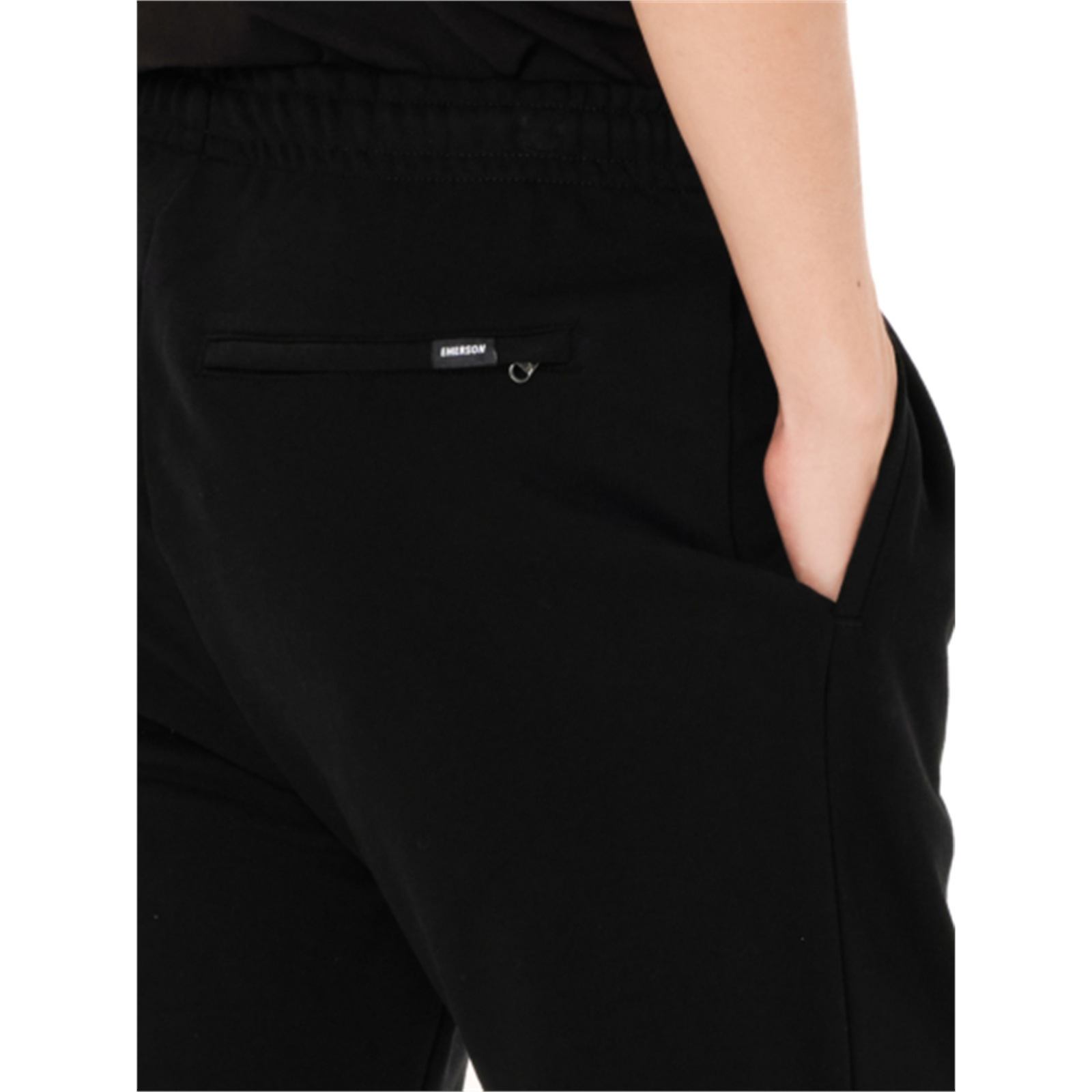 Emerson 262.EM25.65 ανδρικό παντελόνι φόρμας Black