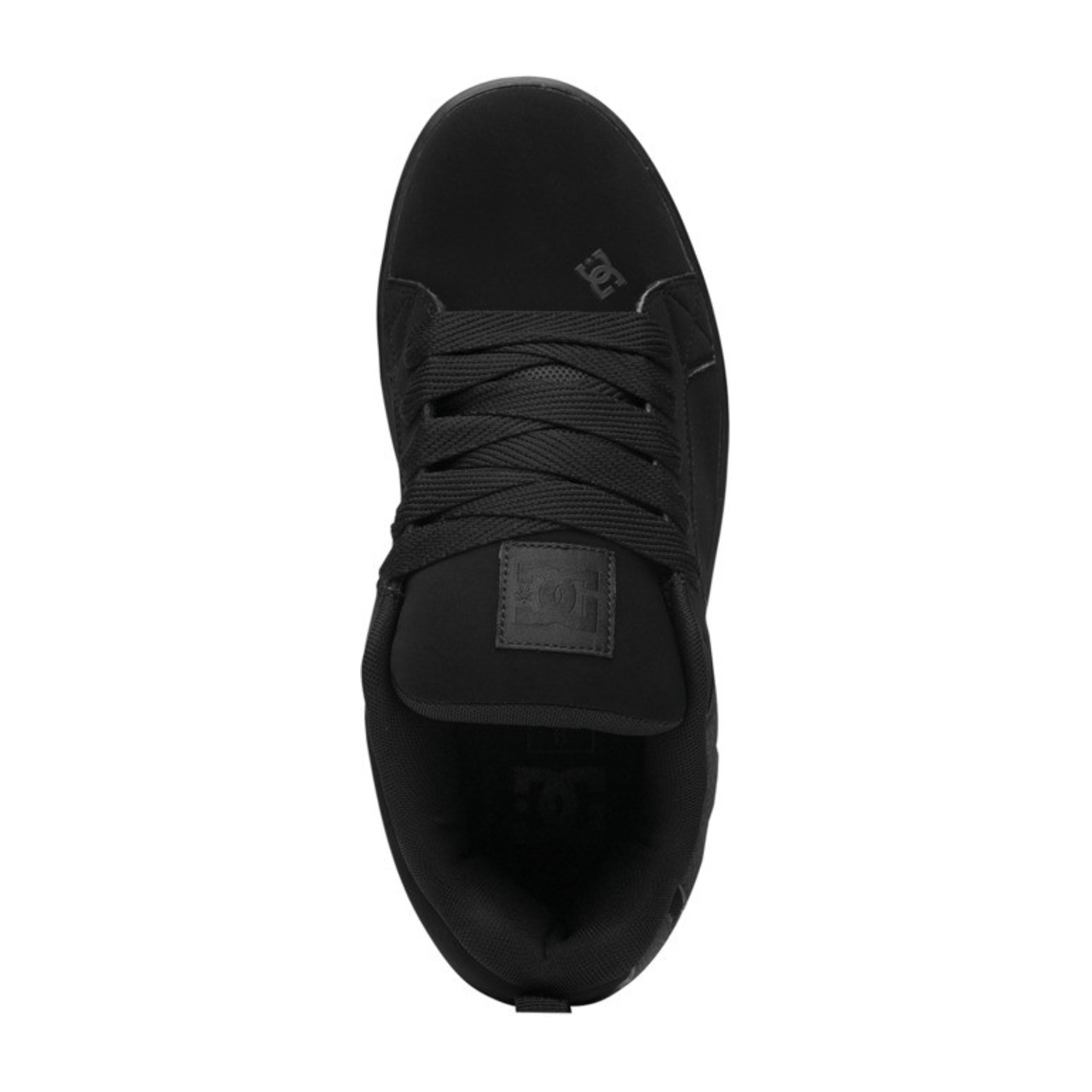 DC Shoes Court Graffik Black / Black / Black — επάνω όψη