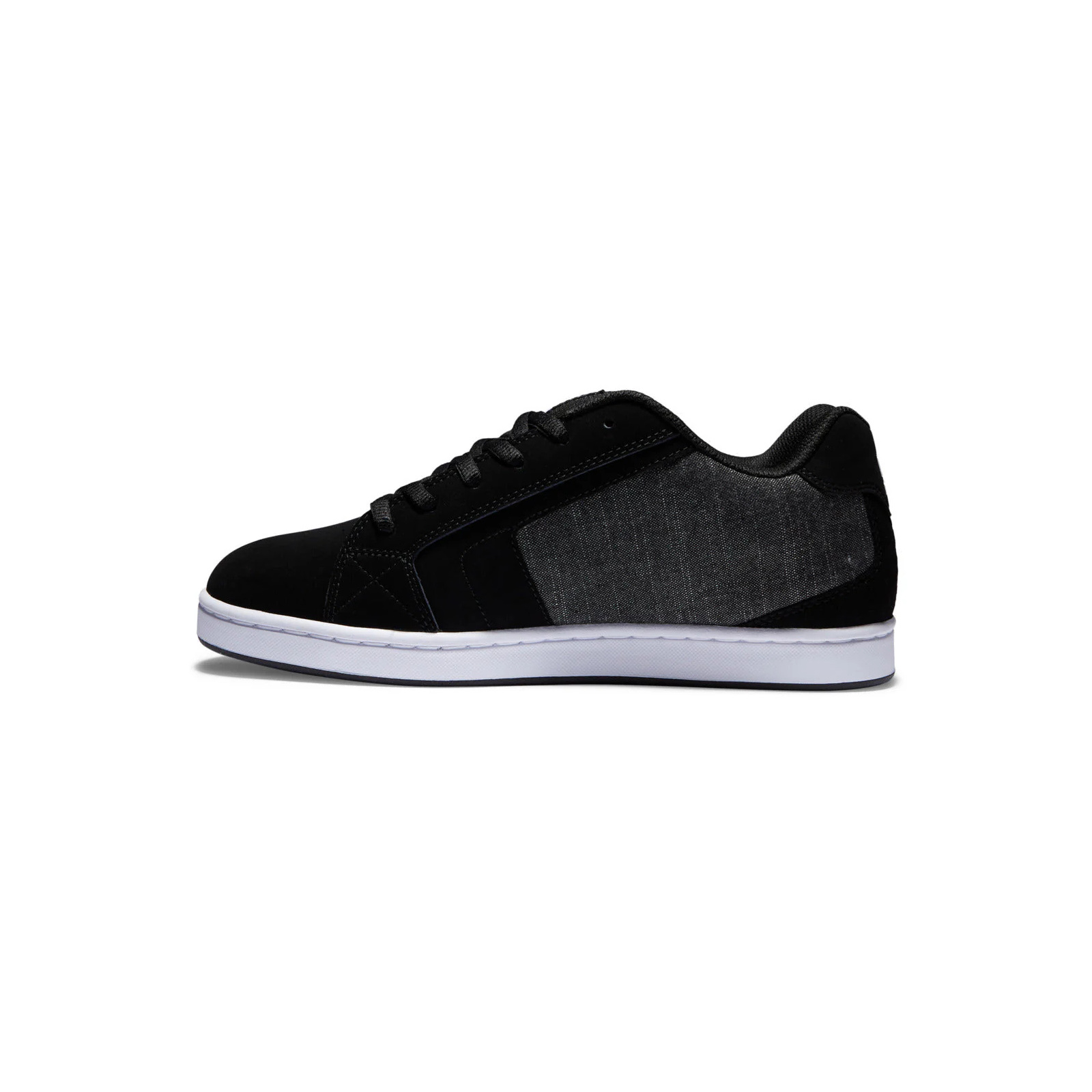 DC Shoes Net Black / Armor / Black — αντίθετη πλαϊνή όψη