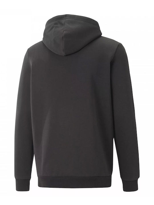 Puma Essentials Plus Ανδρικό Φούτερ με Κουκούλα Μαύρο 674471-61 - Image 2