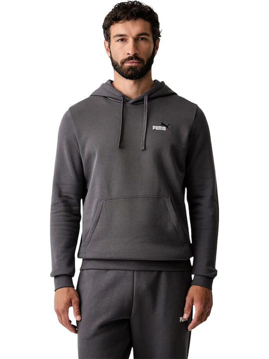 Puma ESS 2 Color Small No.1 Logo Ανδρικό Φούτερ Moody Gray 684718-77 - Image 3
