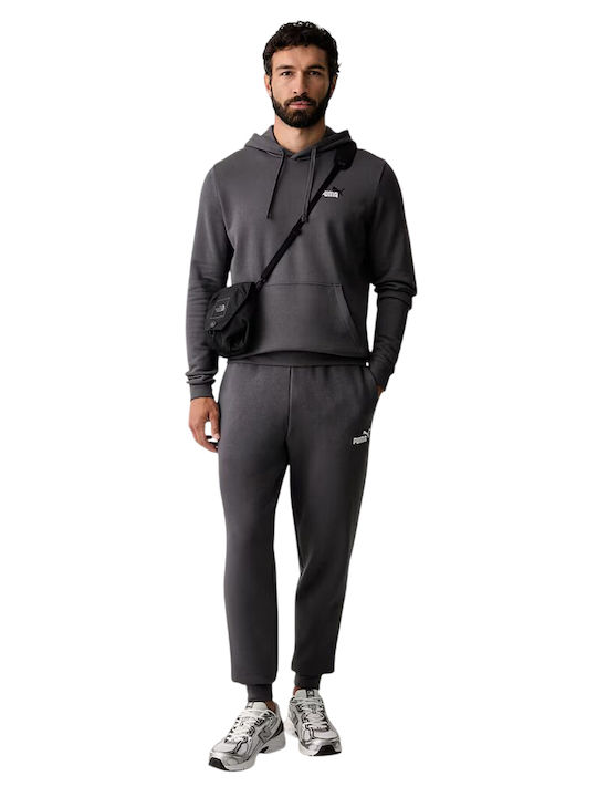 Puma ESS 2 Color Small No.1 Logo Ανδρικό Φούτερ Moody Gray 684718-77 - Image 2