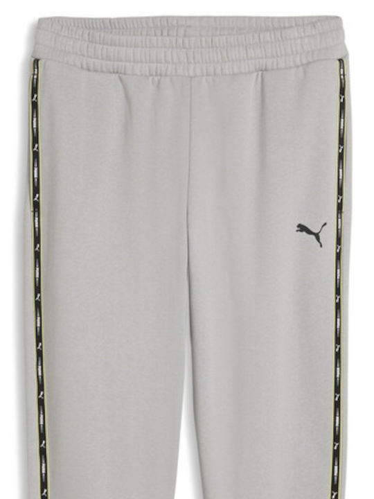 Puma ESS Tape Ανδρικό Παντελόνι Φόρμας Γκρι 694340-63 - Image 3