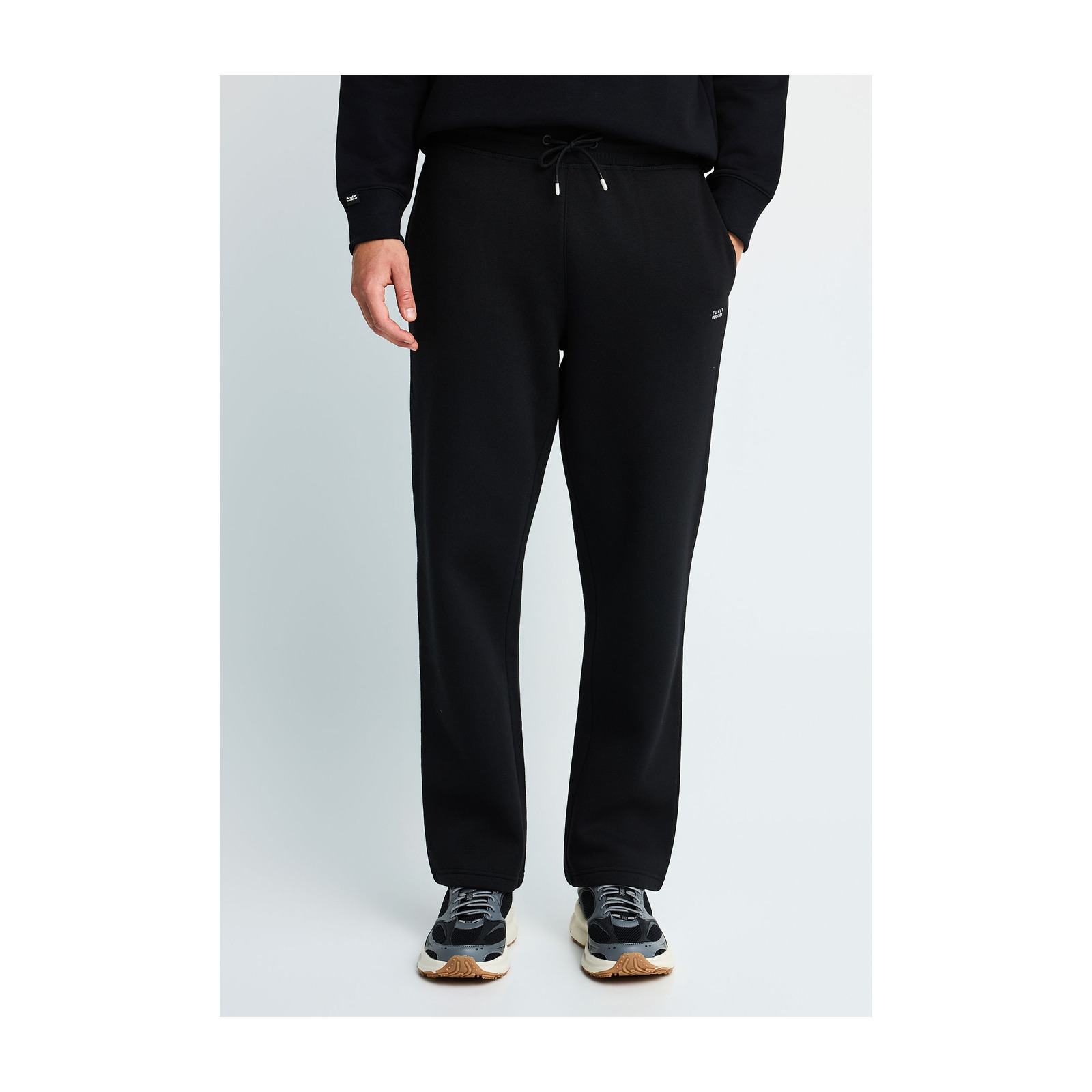 Funky Buddha FBM014-051-02 Black ανδρικό straight-leg παντελόνι φόρμας — εικόνα προϊόντος 1