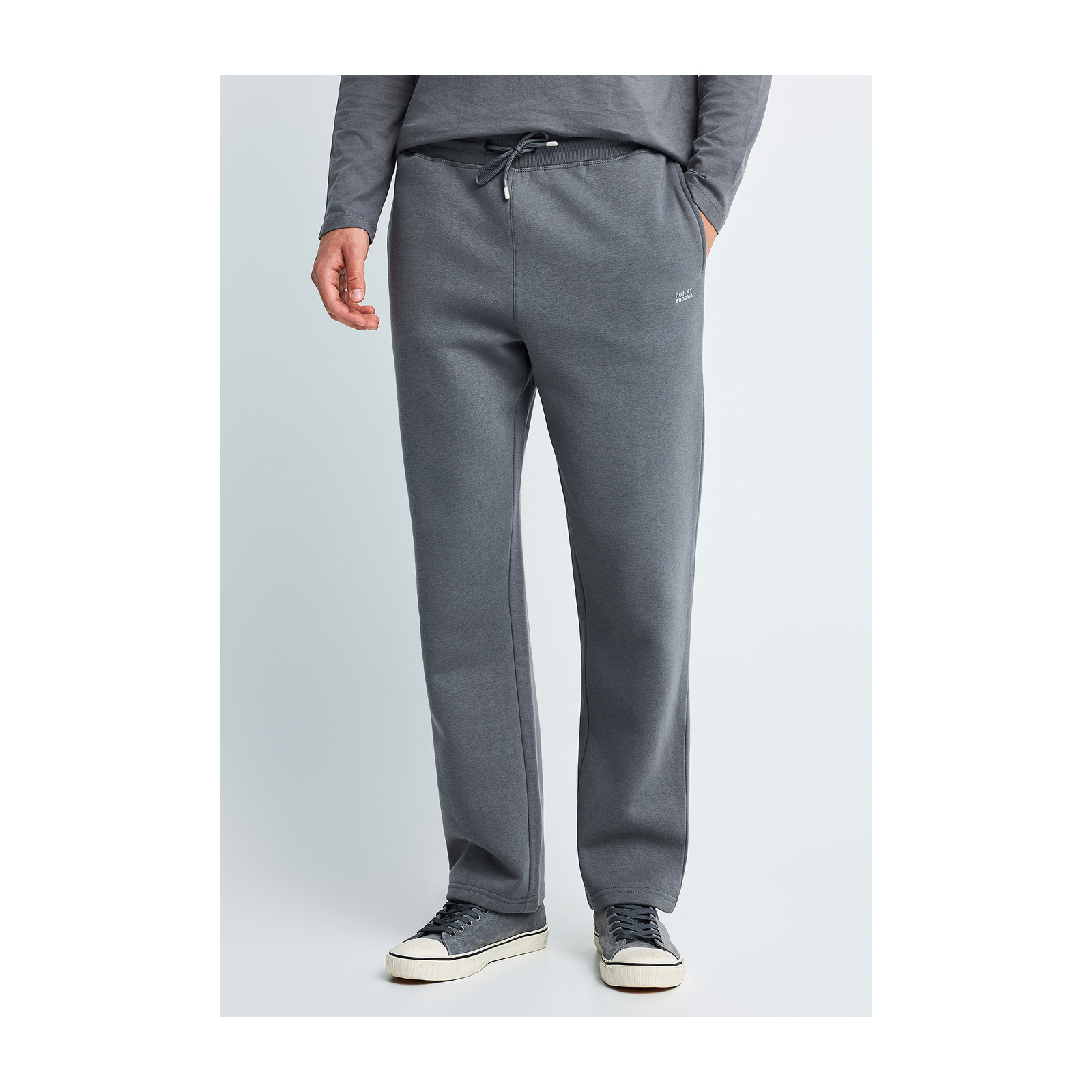 Funky Buddha FBM014-051-02 Elephant ανδρικό straight-leg παντελόνι φόρμας — εικόνα προϊόντος 1