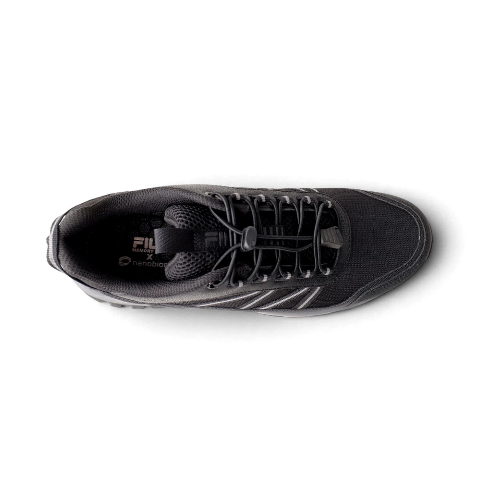 FILA Memory Steel Nanobionic Μαύρα — λοξή όψη