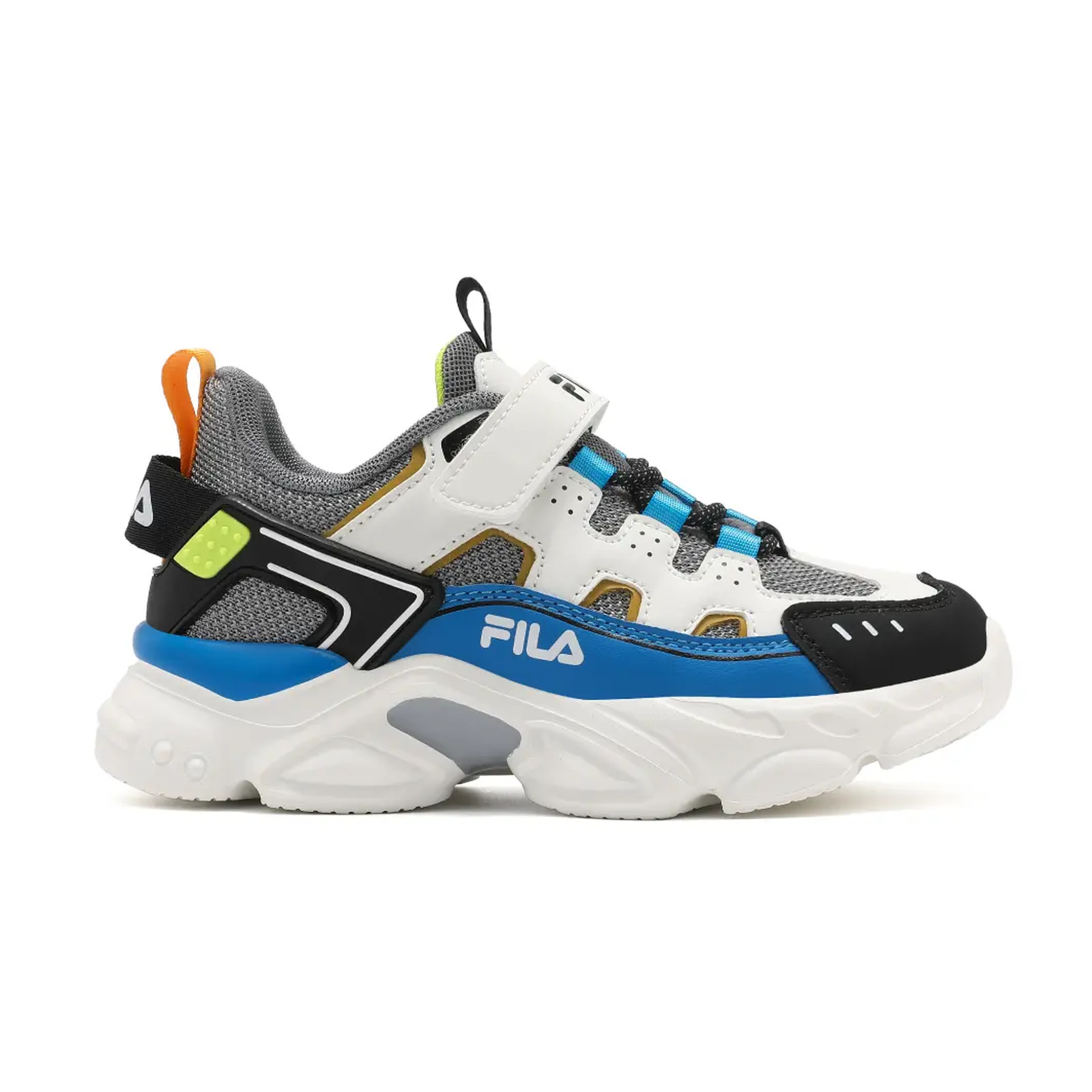 FILA Memory Spinel 3 V Γκρι / Σιέλ — πλάγια όψη