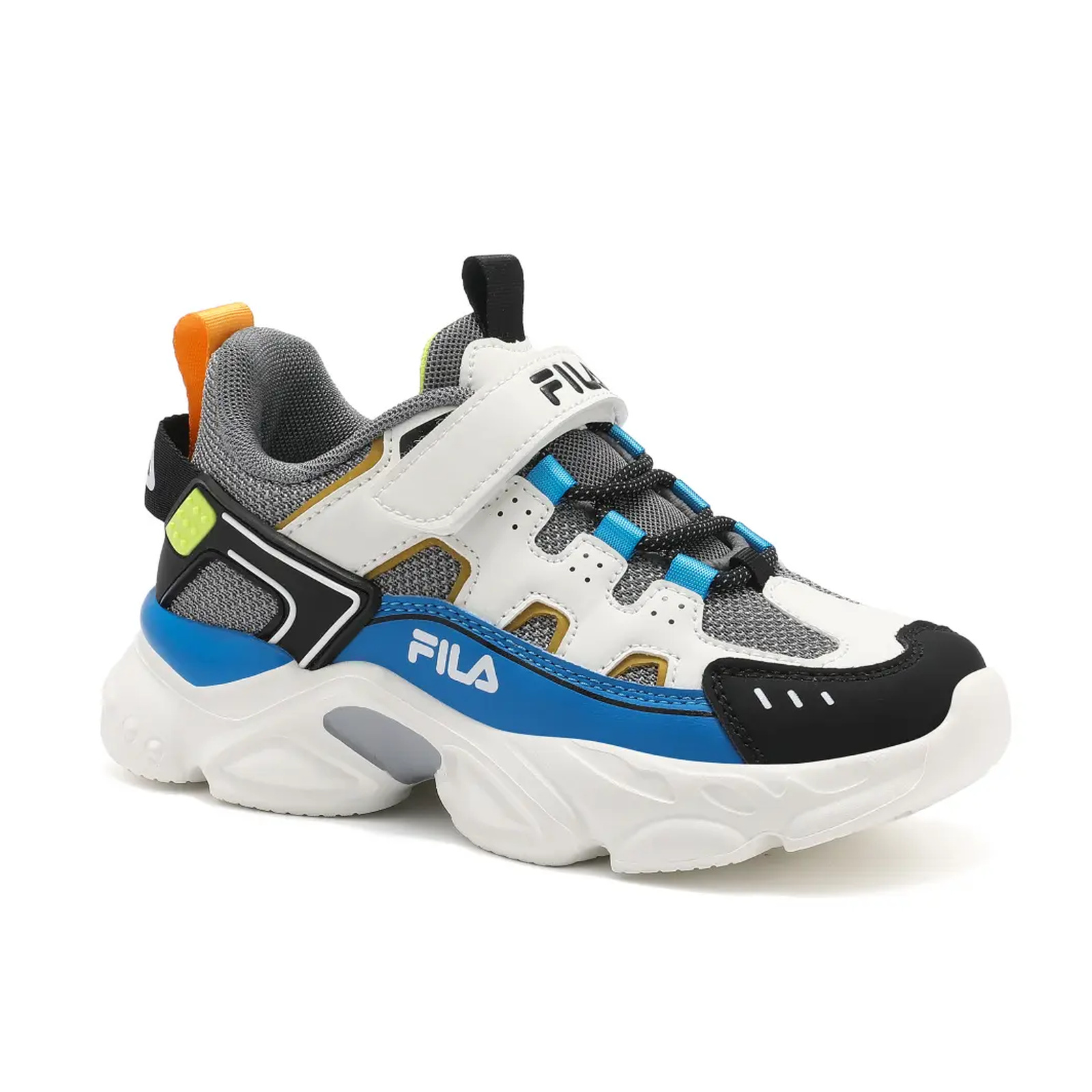 FILA Memory Spinel 3 V Γκρι / Σιέλ — λοξή όψη