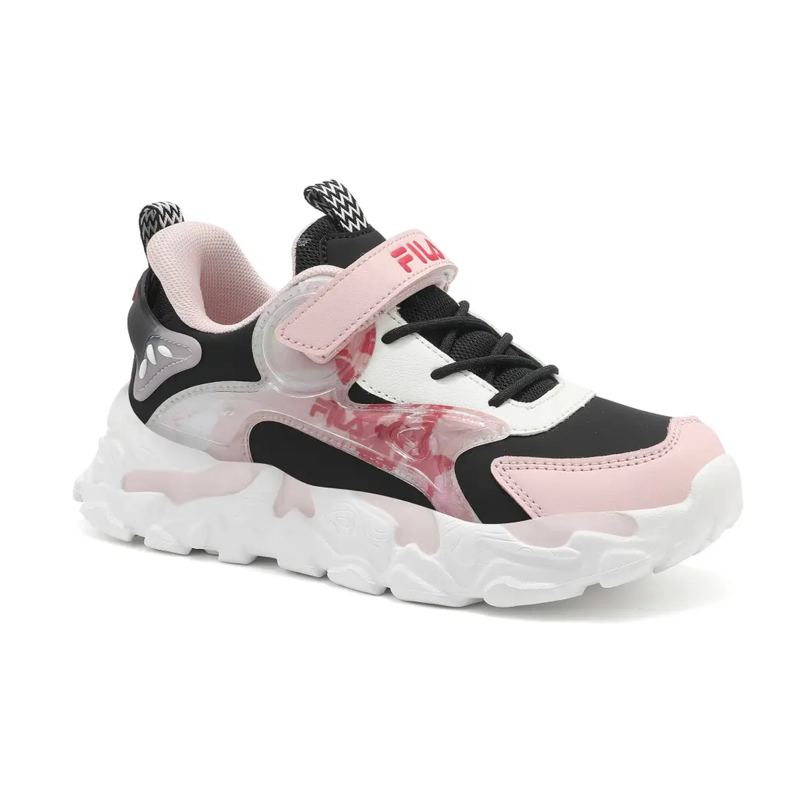 FILA Memory Musha 2 V Μαύρο / Ροζ — λοξή όψη