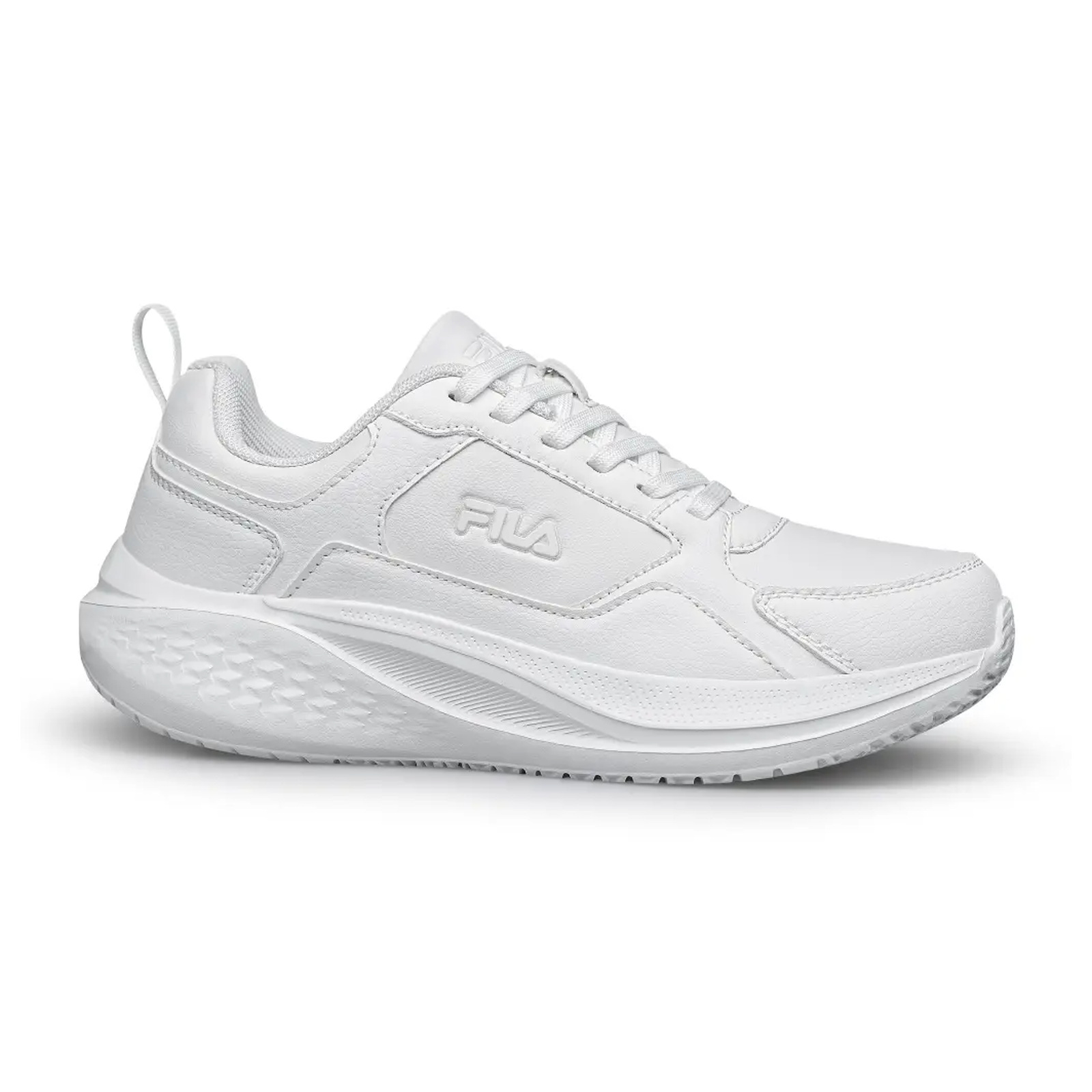 FILA Anton 4 Nanobionic Λευκά — πλάγια όψη