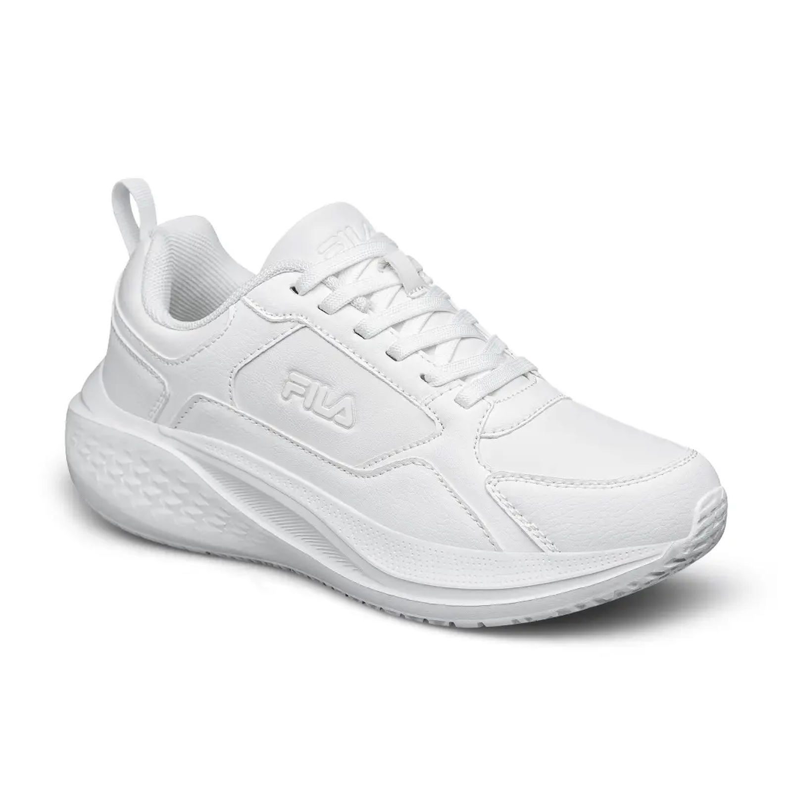 FILA Anton 4 Nanobionic Λευκά — λοξή όψη