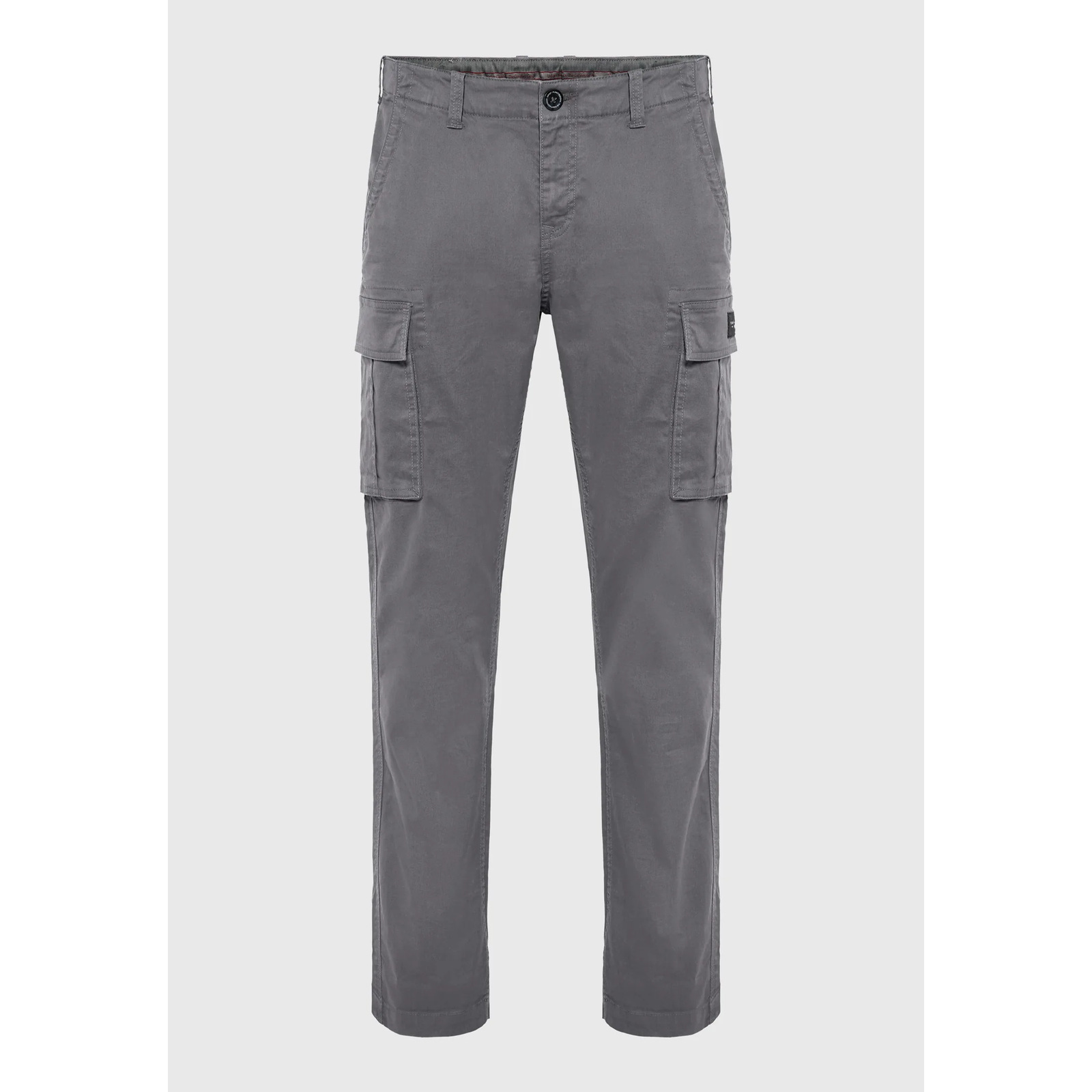 Funky Buddha ανδρικό cargo παντελόνι mid-rise Elephant Grey – φωτογραφία προϊόντος 1