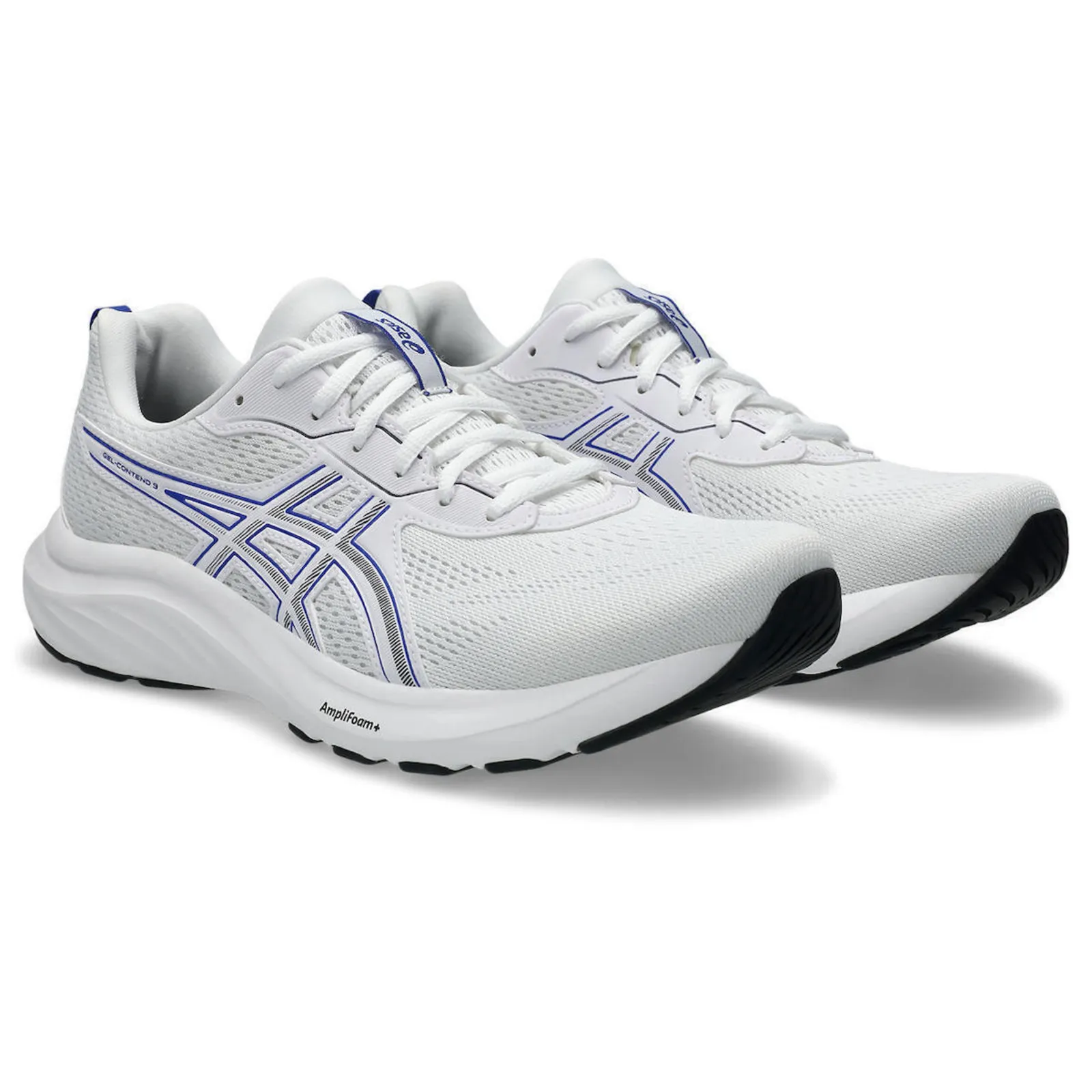 ASICS Gel-contend 9 1011B881-102 Ανδρικά Παπούτσια Running Wht / Blu – Photo 1