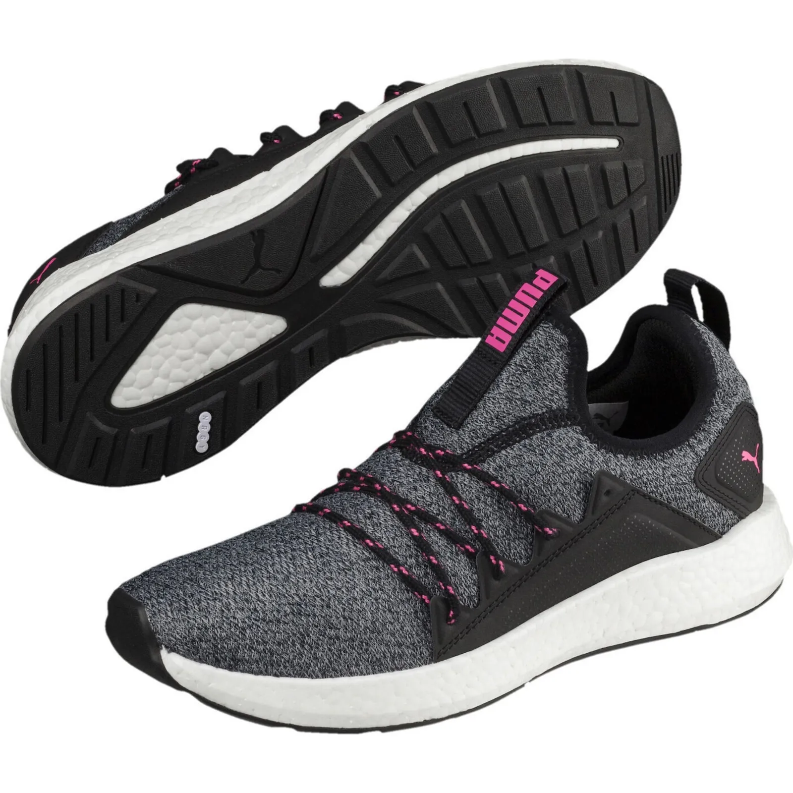Puma NRGY Neko Knit 191477-01 Γυναικεία Παπούτσια Crossfit Γκρι – Photo 1