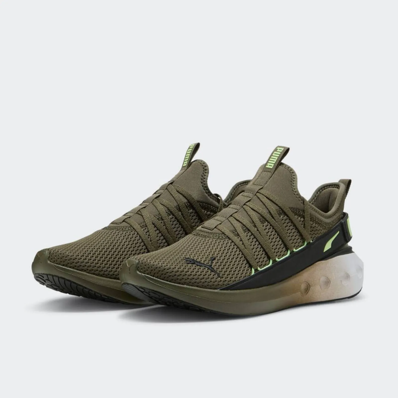 Puma Carson Fresh 310155-24 Ανδρικά Παπούτσια Running Χακί – Photo 1