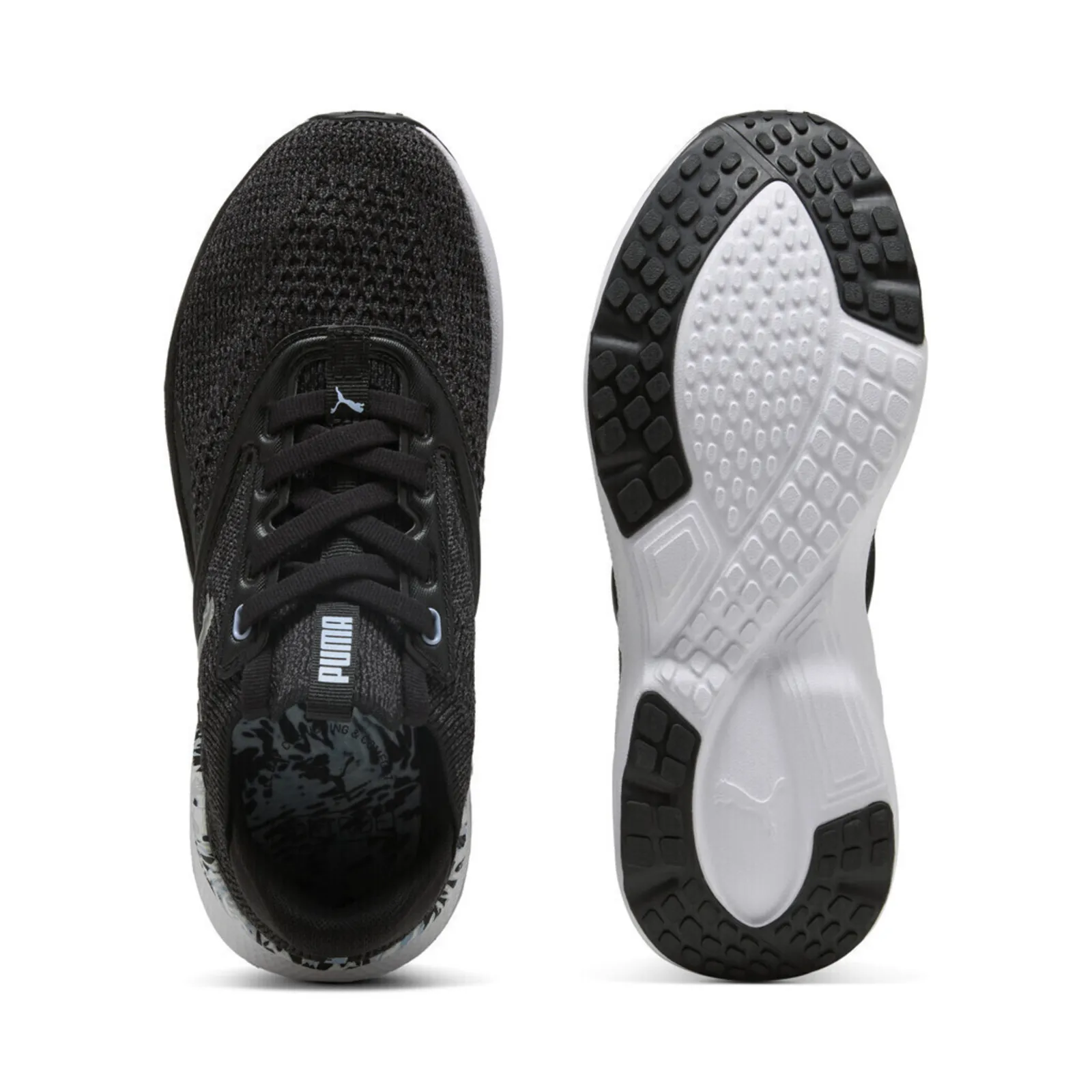 Puma Softride Mayve 311970-01 Γυναικεία Παπούτσια Running Puma Black / Haute Tropic – Photo 1