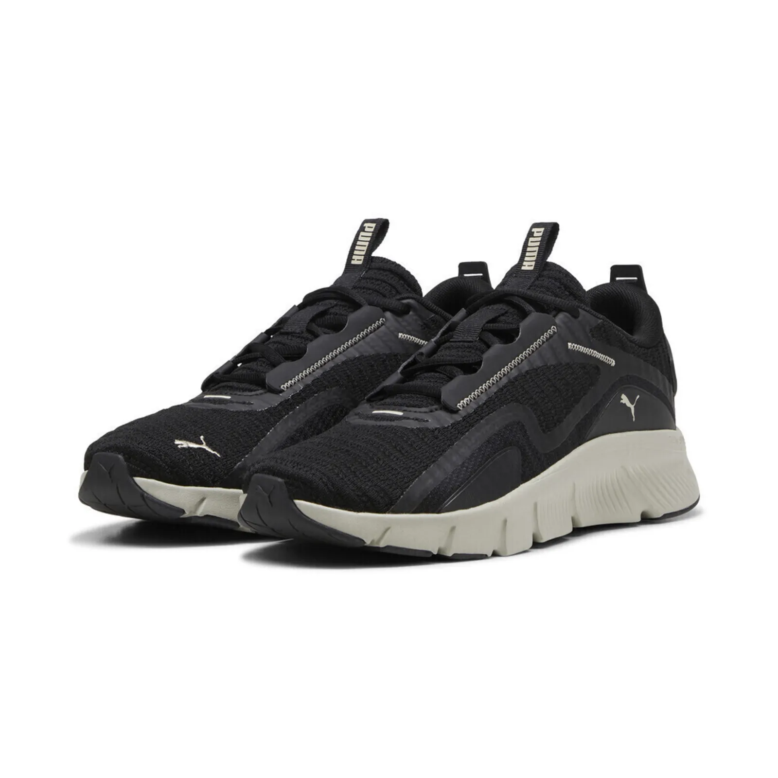 Puma Flexfocus Lite Better Knit 379536-07 Ανδρικά Παπούτσια Running Μαύρα – Photo 1