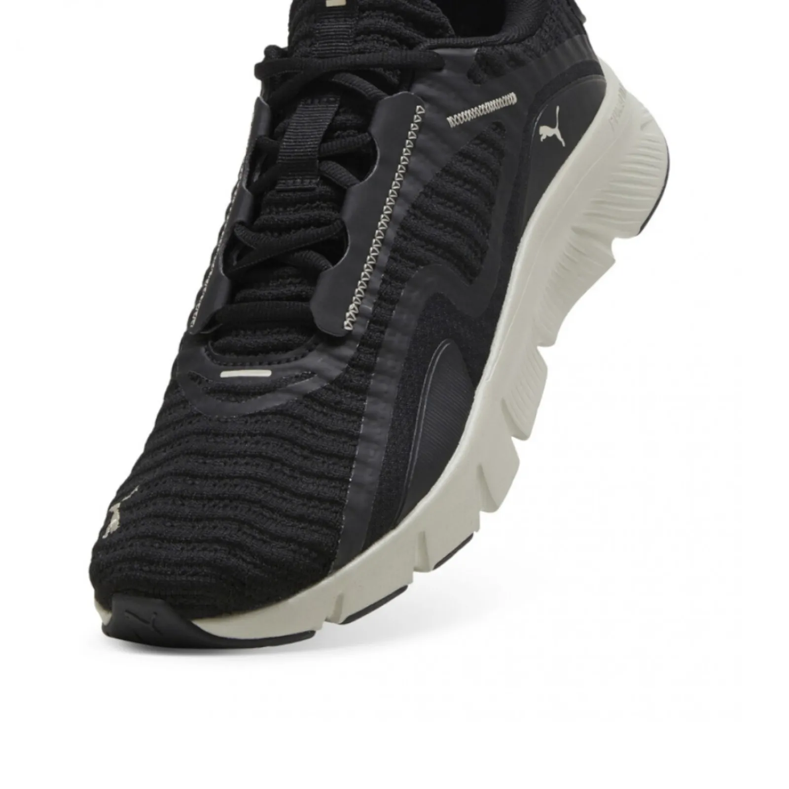 Puma Flexfocus Lite Better Knit 379536-07 Ανδρικά Παπούτσια Running Μαύρα – Photo 3